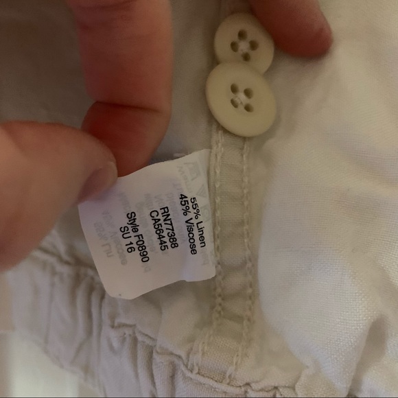 Madewell League Cargo Linen Jacket in Ivory - Picture 5 of 10